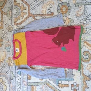 Girls Mini Boden Squirrel Dress 3-4Y